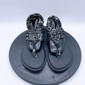 Sanuk Yoga Sling 2 Snake Flip Flops Women's shoes size 7